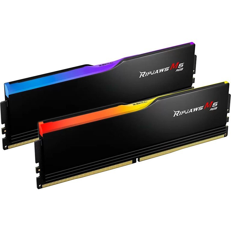 رم کامپیوتر جی اسکیل مدل G.SKILL Ripjaws M5 RGB 32GB 6400MHz CL36 DDR5