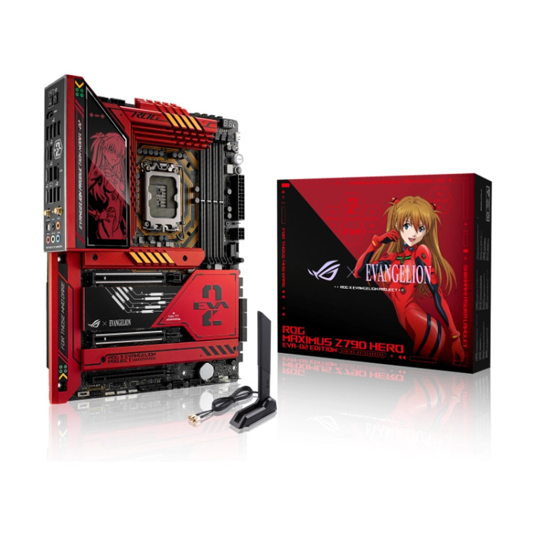 مادربرد ایسوس مدل Asus Rog Strix Maximus Z790 Hero EVA-02 Edition