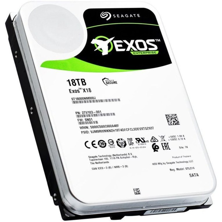 هارد اینترنال سیگیت اگزوز مدل Seagate Exos 18TB ST18000NM006J SAS