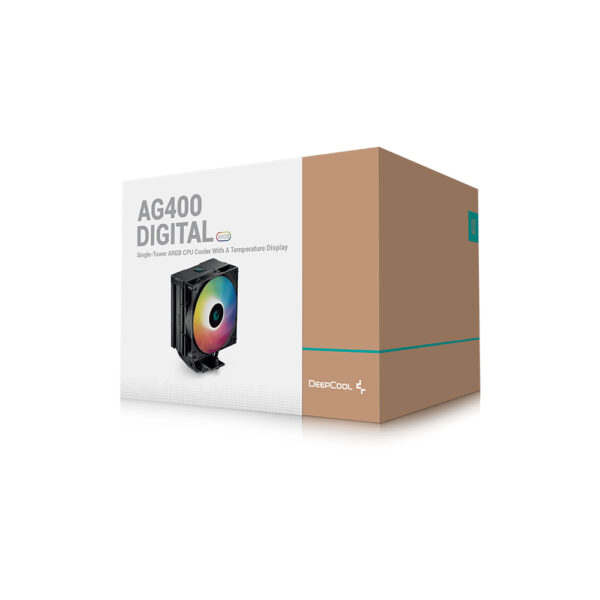 خنک کننده پردازنده دیپ کول DeepCool AG400 DIGITAL BK ARGB