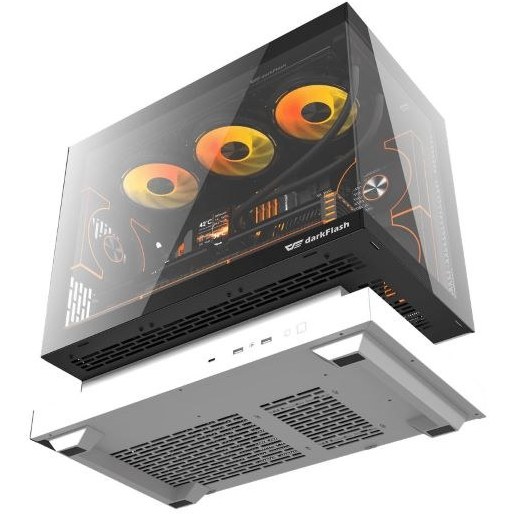 کیس دارک فلش مدل DarkFlash Floatron F1 White