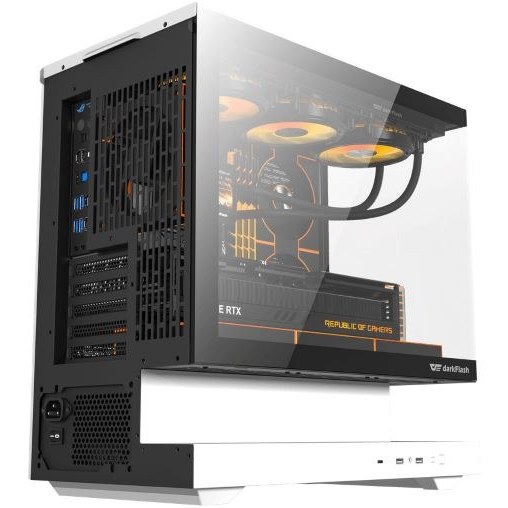 کیس دارک فلش مدل DarkFlash Floatron F1 White