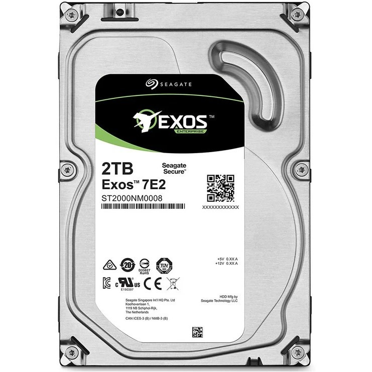 هارد اینترنال سیگیت اگزوز مدل Seagate Exos 2TB ST2000NM0008
