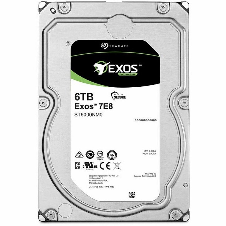 هارد اینترنال سیگیت اگزوز مدل Seagate Exos 6TB ST6000NM018B