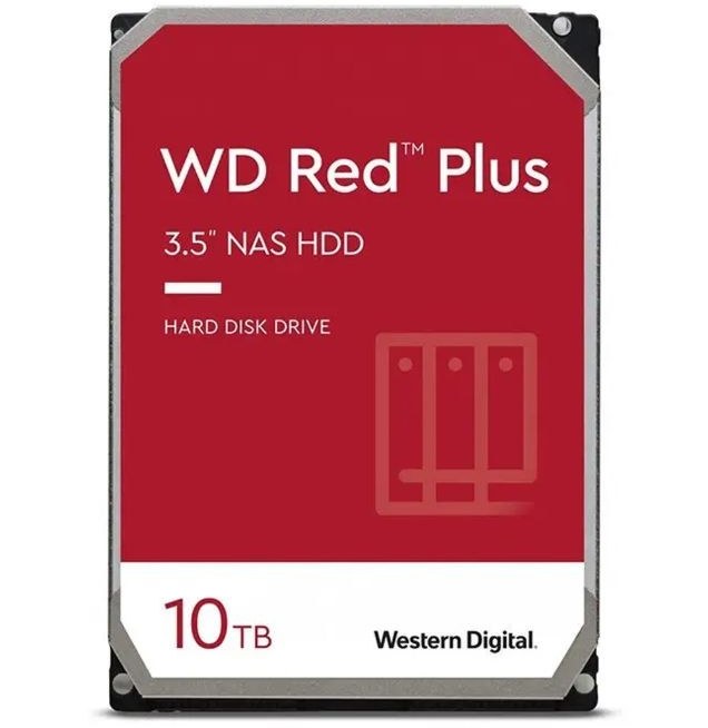 هارد اینترنال وسترن دیجیتال مدل Western Digital Red Plus 10TB WD101EFBX