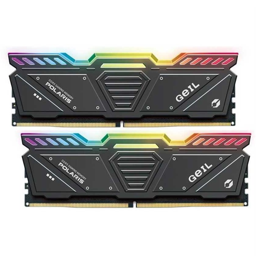 رم گیل مدل Geil POLARIS RGB DDR5 32GB (2x16GB) 5600Mhz CL38