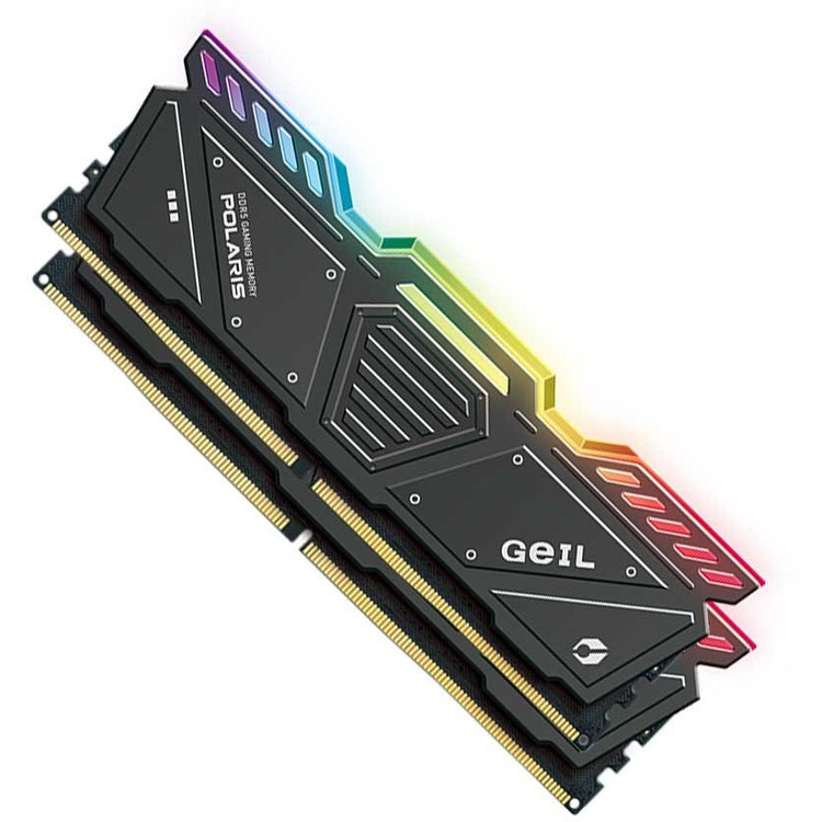 رم گیل مدل Geil POLARIS RGB DDR5 32GB (2x16GB) 5600Mhz CL38