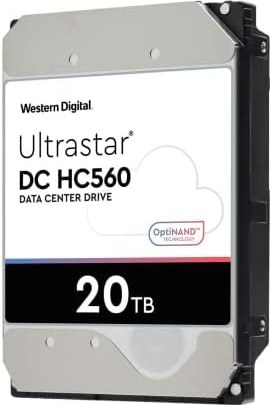هارد اینترنال وسترن دیجیتال مدل Western Digital DC HC560 UltraStar 20TB SAS