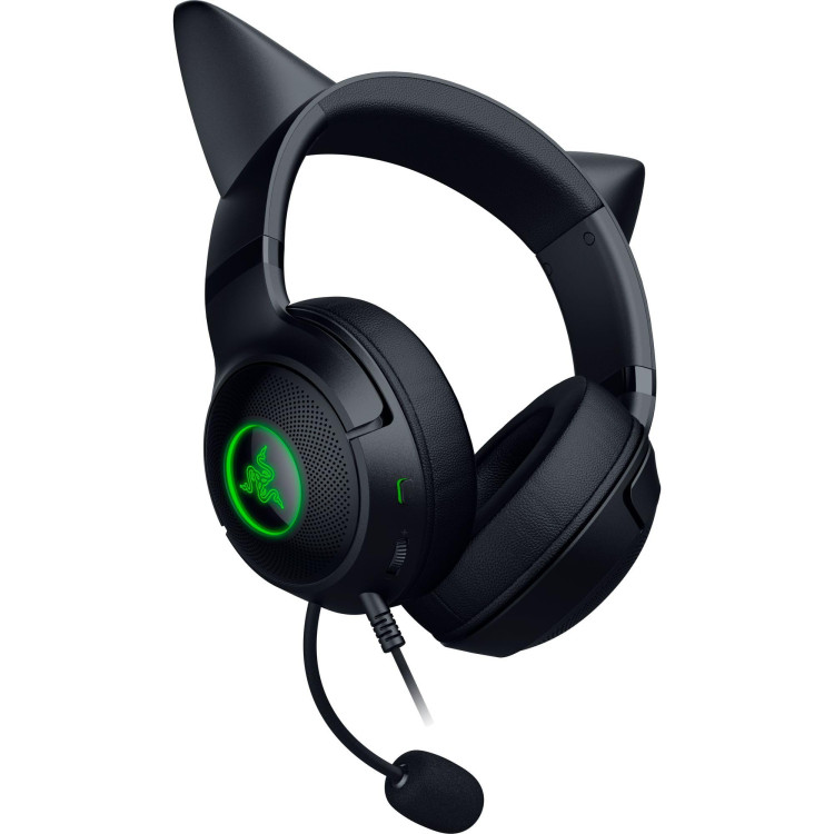 هدست ریزر مدل Razer Kraken V2 Pro Kitty Edition Black Wired