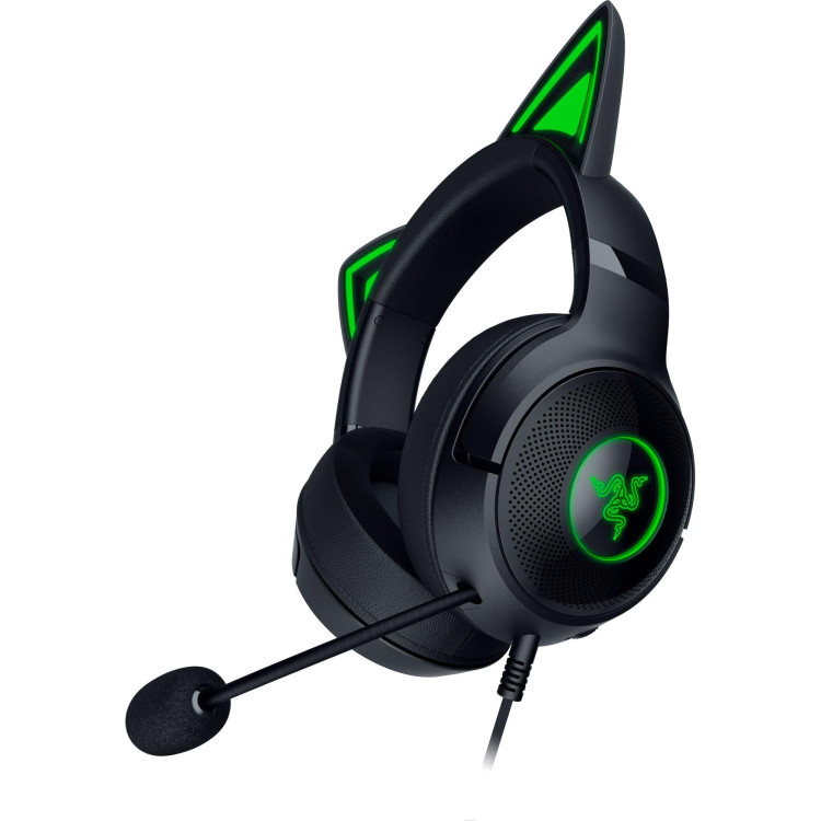 هدست ریزر مدل Razer Kraken V2 Pro Kitty Edition Black Wired