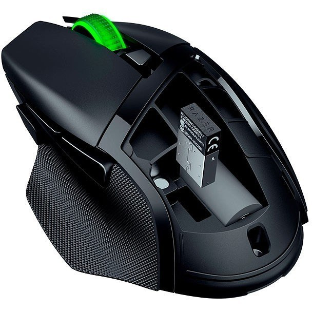 موس ریزر مدل Razer Basilisk V3 X Hyperspeed Black Wireless