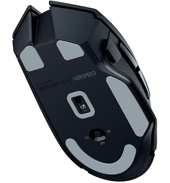 موس ریزر مدل Razer Basilisk V3 X Hyperspeed Black Wireless