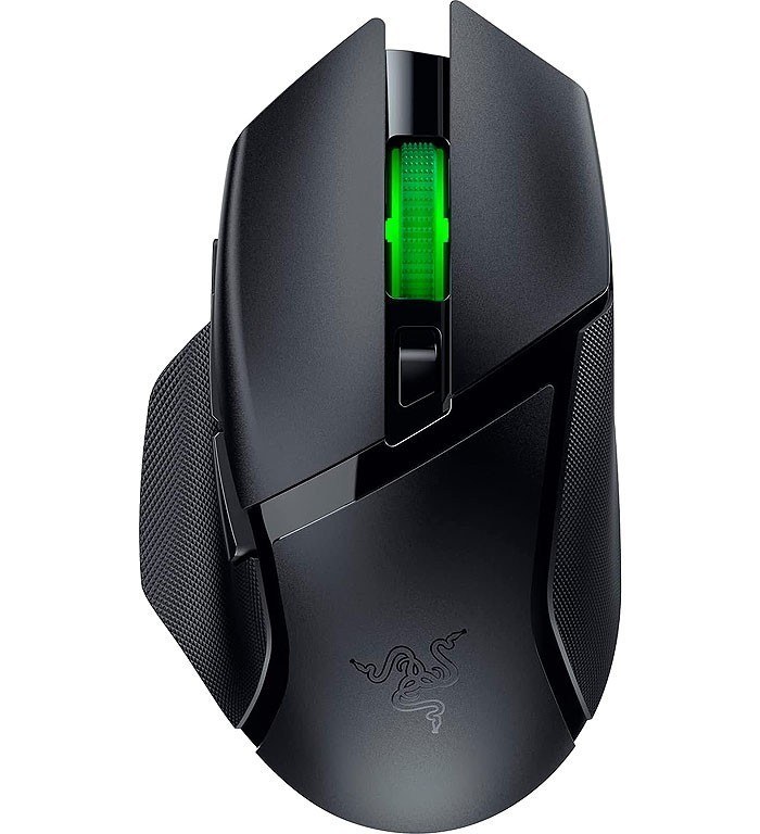 موس ریزر مدل Razer Basilisk V3 X Hyperspeed Black Wireless
