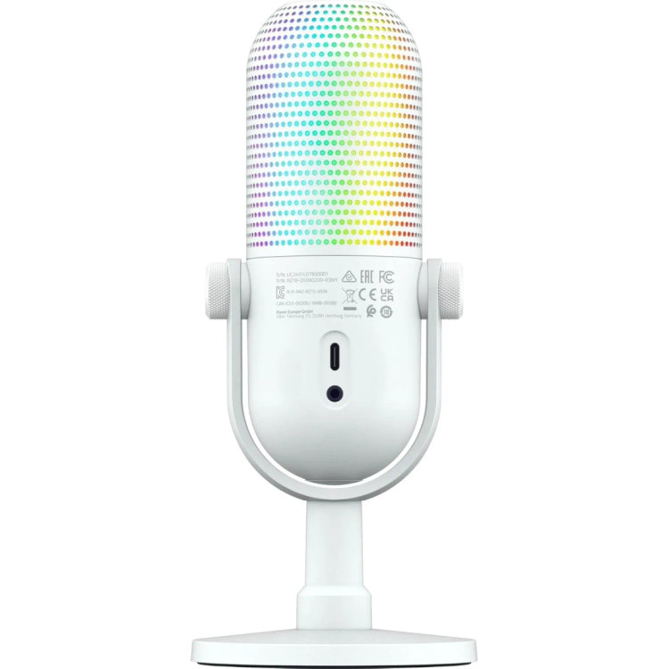 میکروفن ریزر مدل Razer Seiren V3 Chroma White Wired