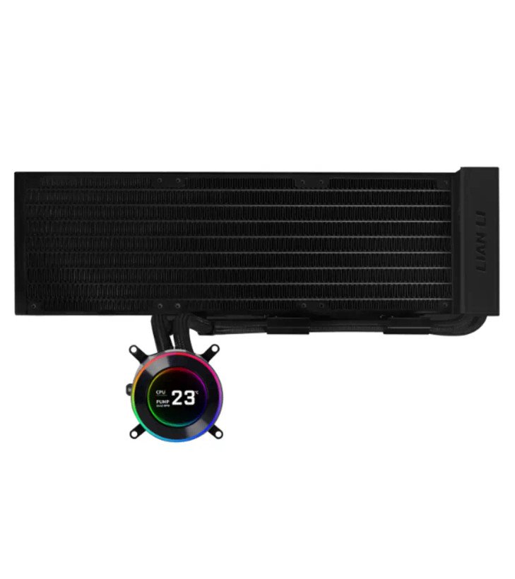 فن خنک کننده مایع پردازنده لیان لی مدل Lian Li HydroShift II LCD 360TL Black
