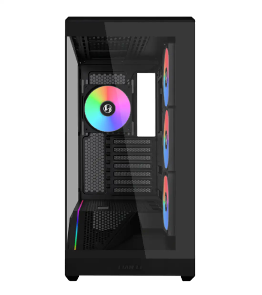 کیس گیمینگ لیان لی مدل LIAN LI Vector V100R Black