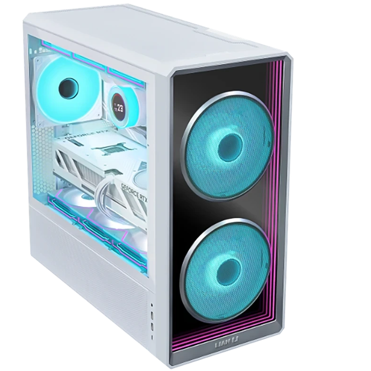 کیس گیمینگ لیان لی مدل LIAN LI LANCOOL 217 INF White