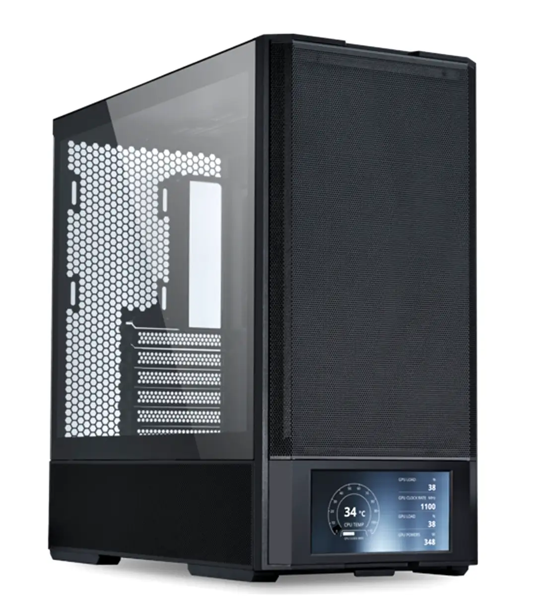 کیس گیمینگ لیان لی مدل LIAN LI LANCOOL 207 DIGITAL Black