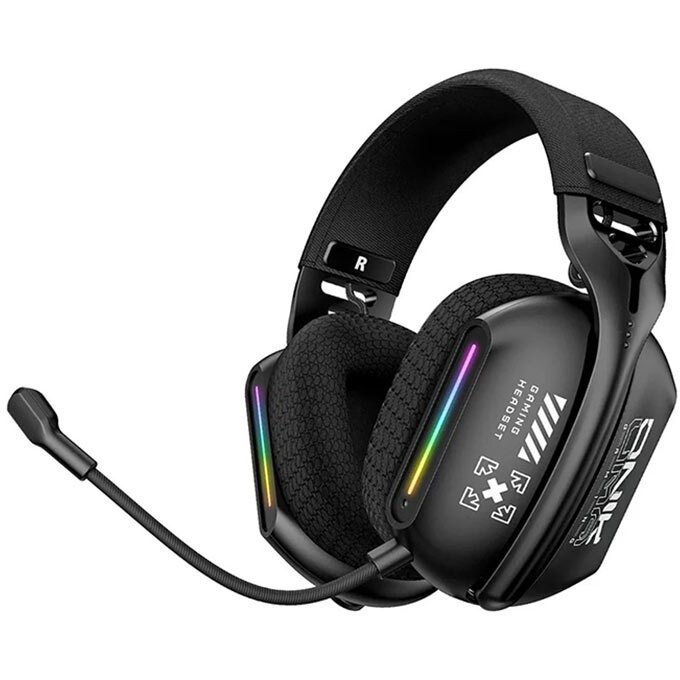 هدست اونیکوما مدل Onikuma GT808 RGB Black Wireless