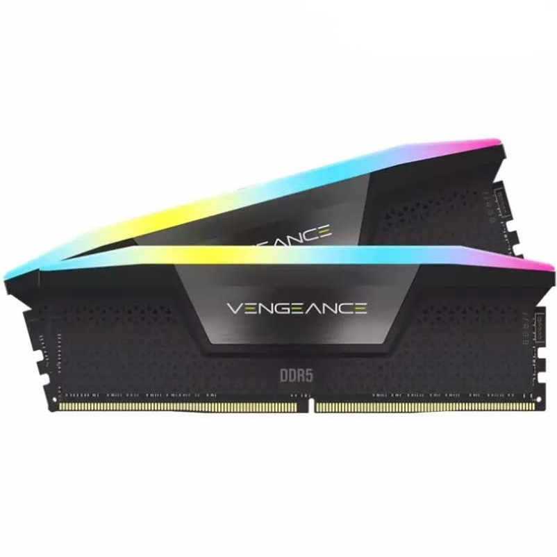 رم کورسیر مدل CORSAIR VENGEANCE 128GB 6400MHz Black