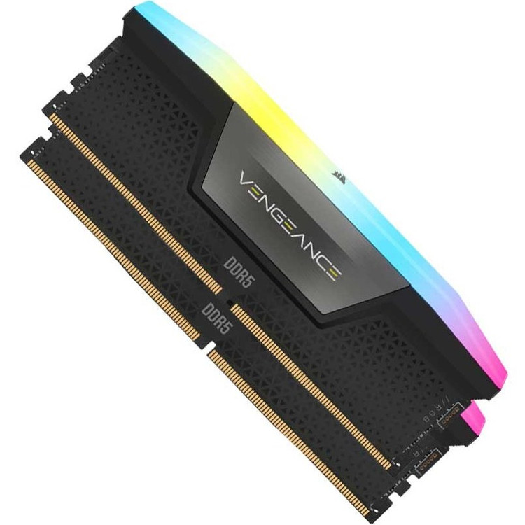 رم کورسیر مدل CORSAIR VENGEANCE 128GB 6400MHz Black
