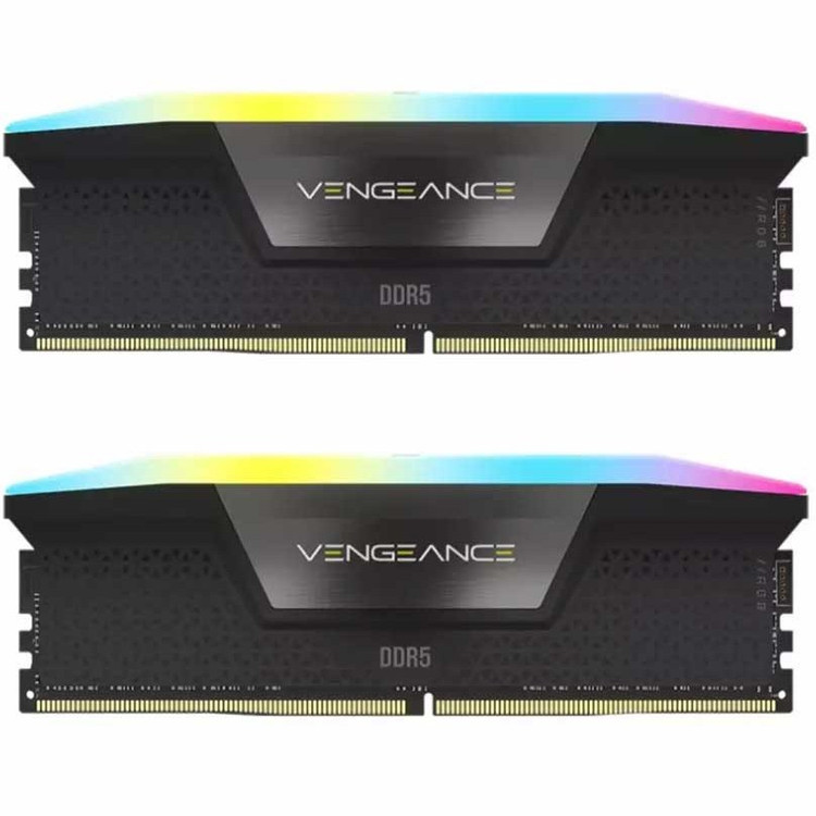 رم کورسیر مدل CORSAIR VENGEANCE 128GB 6400MHz Black