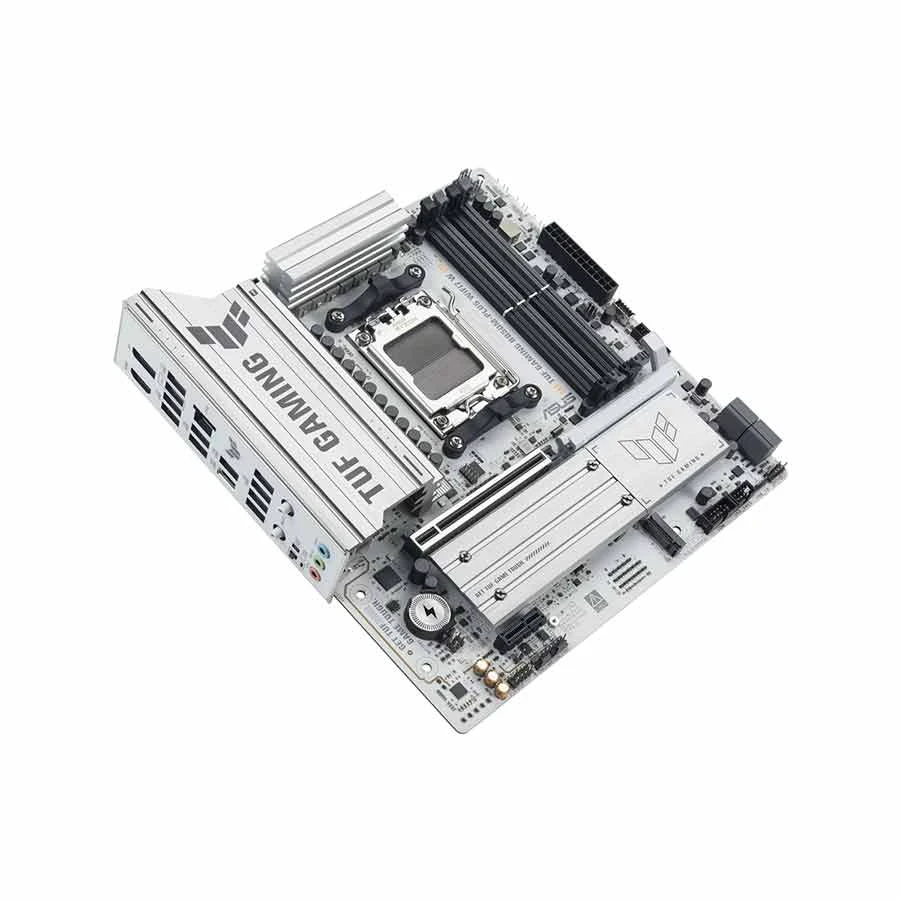 مادربرد ایسوس مدل ASUS TUF GAMING B850M-PLUS WHITE WIFI DDR5