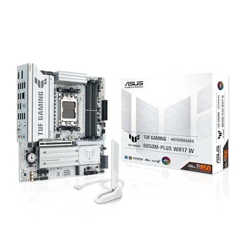 مادربرد ایسوس مدل ASUS TUF GAMING B850M-PLUS WHITE WIFI DDR5