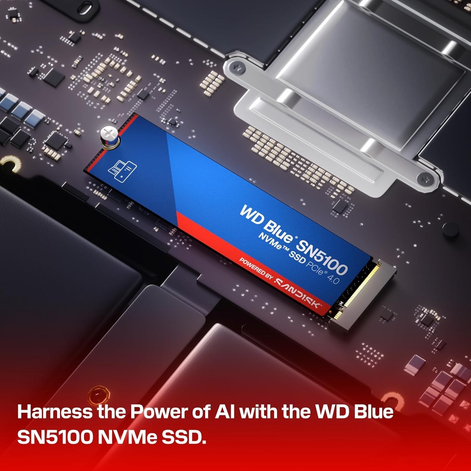 اس اس دی وسترن دیجیتال مدل Western Digital Blue SN5100 500GB M.2 SSD