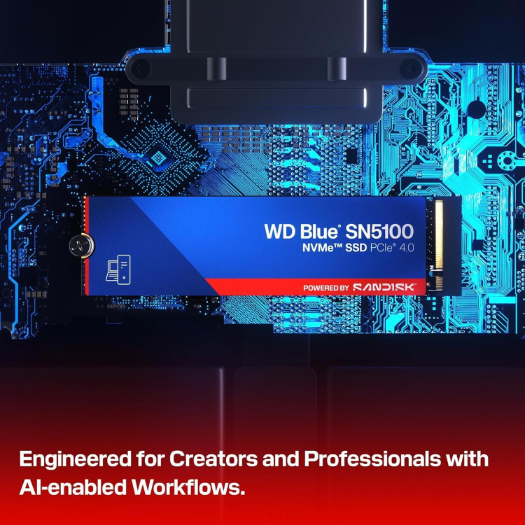 اس اس دی وسترن دیجیتال مدل Western Digital Blue SN5100 500GB M.2 SSD