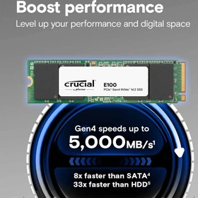 اس اس دی لکسار مدل Crucial E100 M2 1TB