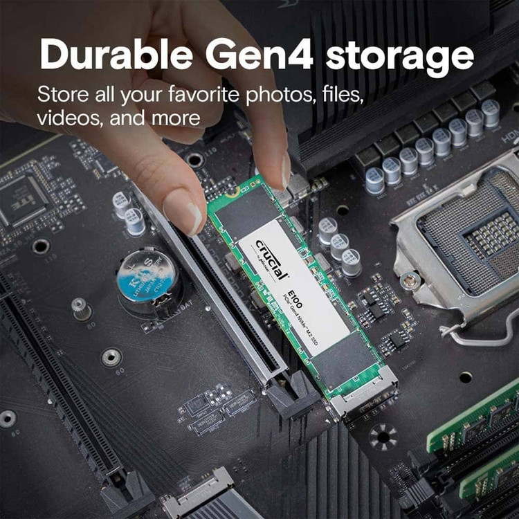 اس اس دی لکسار مدل Crucial E100 M2 1TB