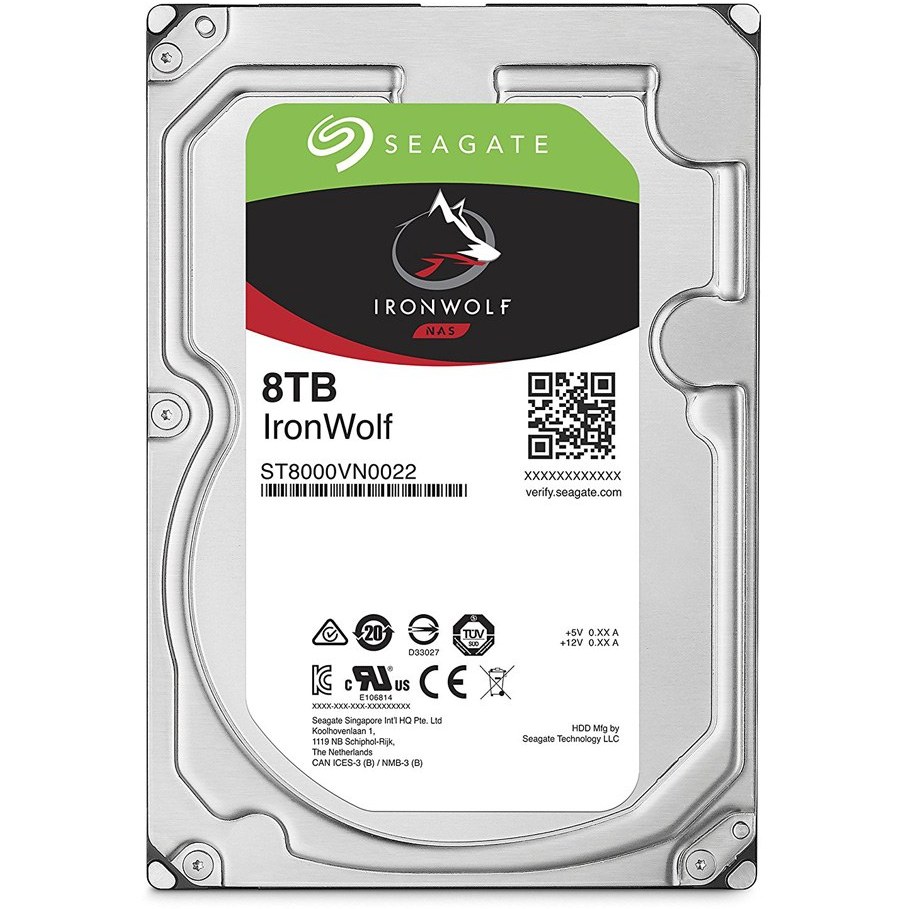حافظه اینترنال  سیگیت مدل Seagate Ironwolf 12TB ST8000VN002