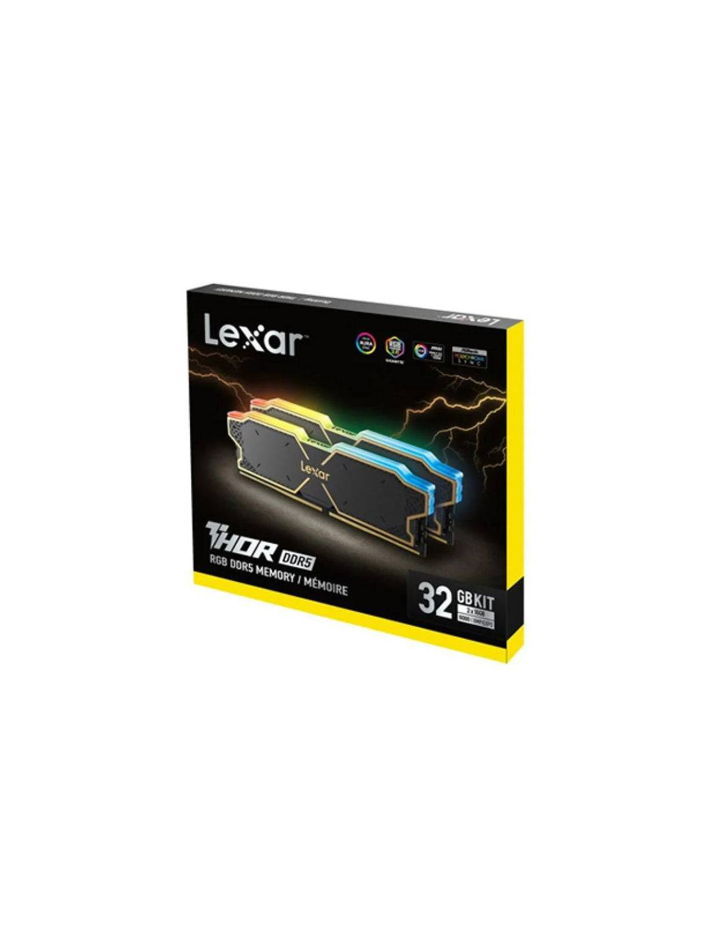 رم لکسار مدل LEXAR THOR OC 32GB Dual 6000MHz CL38 DDR5