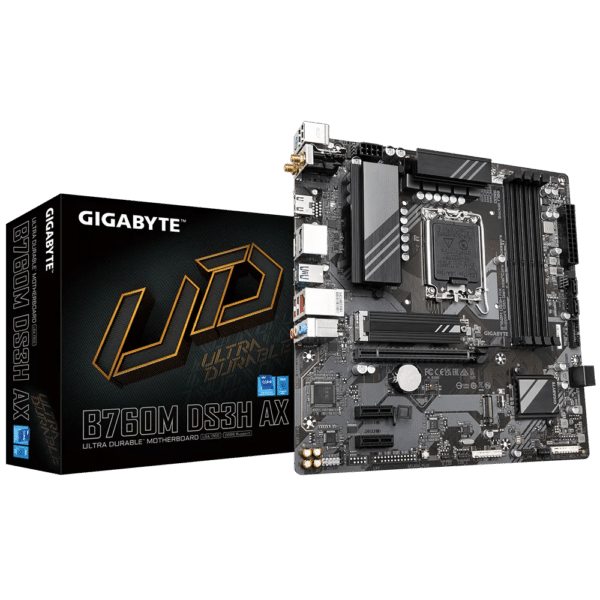 مادربرد گیگابایت مدل GIGABYTE B760M DS3H AX (WIFI6E) DDR5