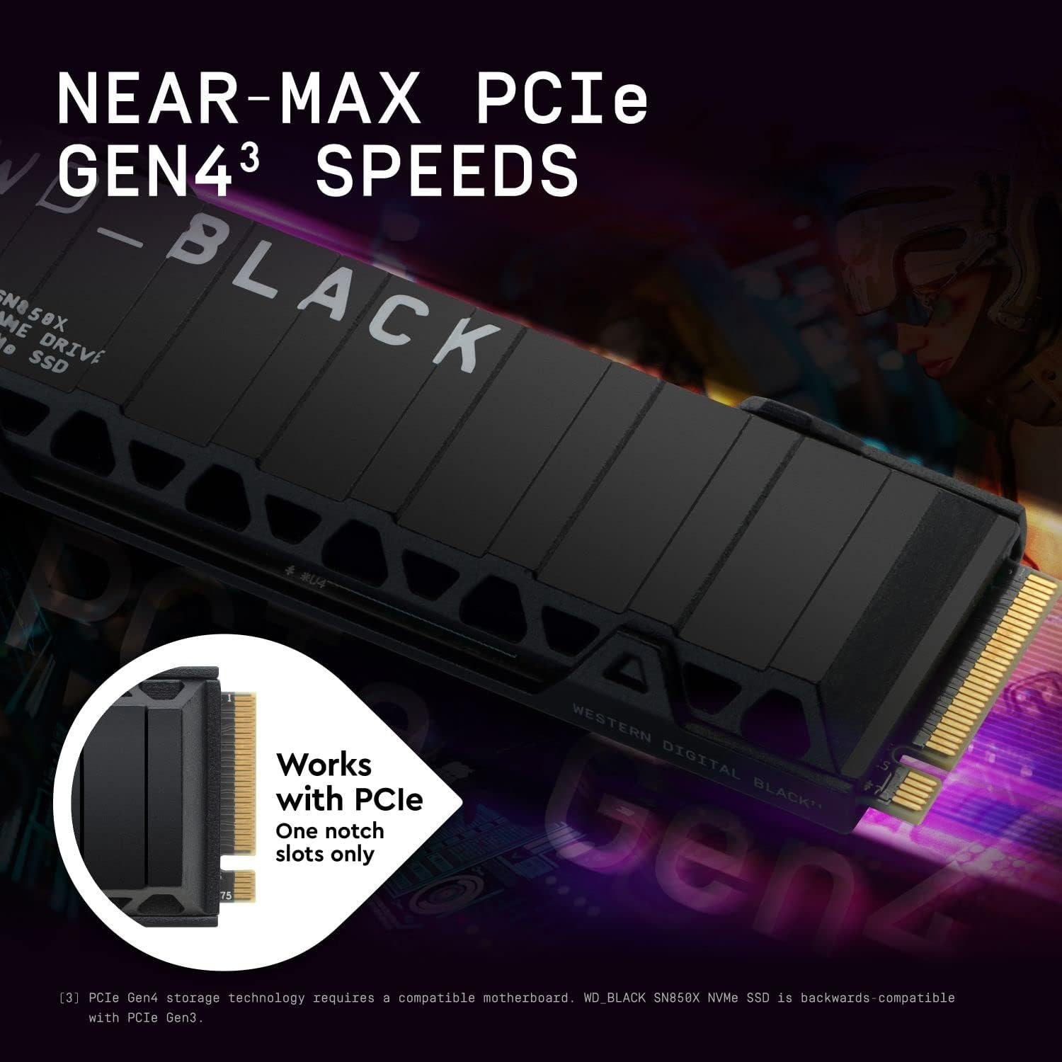 اس اس دی وسترن دیجیتال مدل Western Digital Black SN850X 1TB M.2 SSD