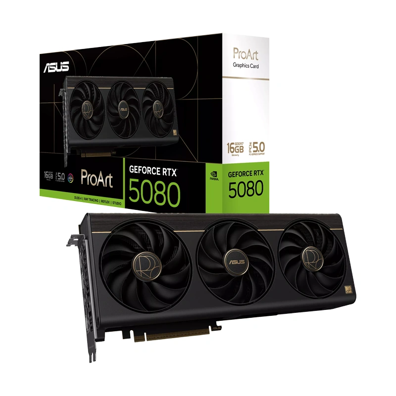 کارت گرافیک ایسوس مدل ASUS ProArt RTX 5080 OC 16GB
