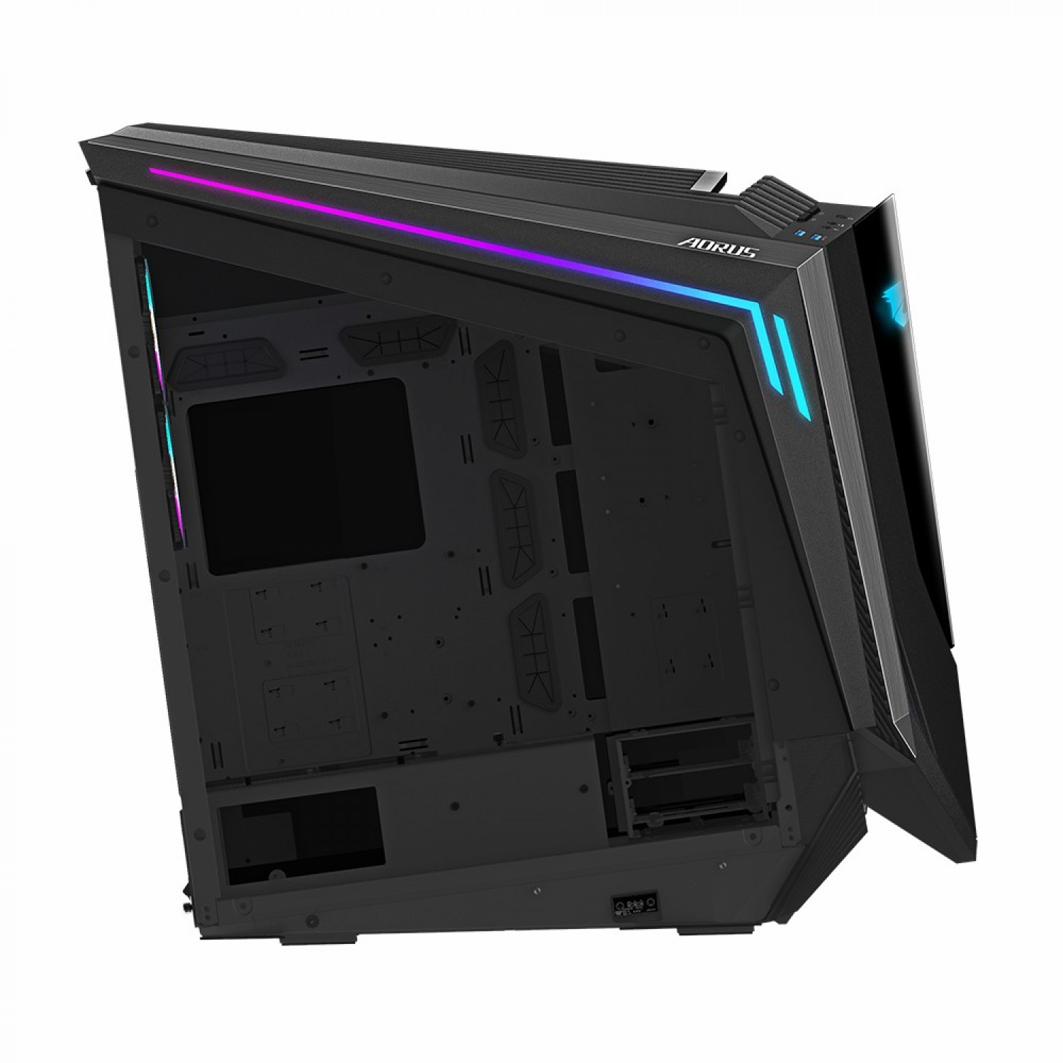 کیس گیمینگ گیگابایت مدل GIGABYTE AORUS C700 Glass Black
