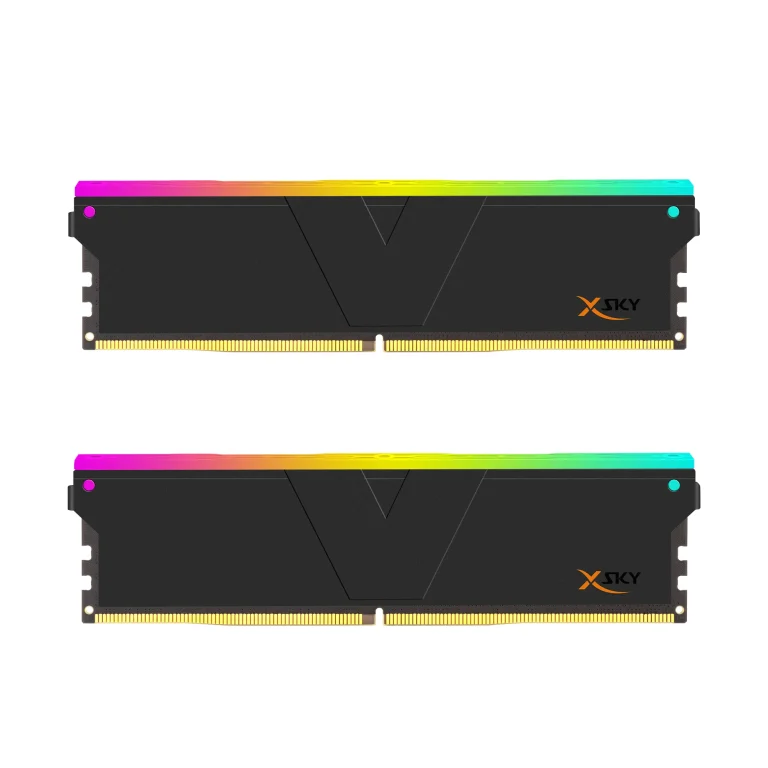 رم وی کالر مدل V-COLOR XSKY RGB 32GB 6400MHz CL32 AMD EXPO