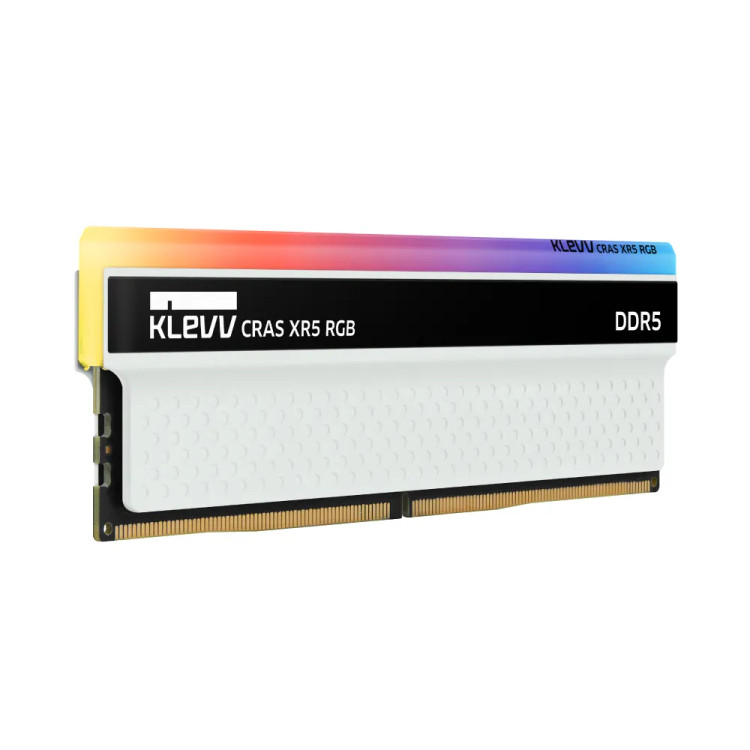 رم کلو مدل KLEVV CRAS XR5 RGB 32GB (DUAL) 6000MHz CL32 White