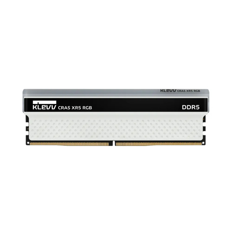 رم کلو مدل KLEVV CRAS XR5 RGB 32GB (DUAL) 6000MHz CL32 White