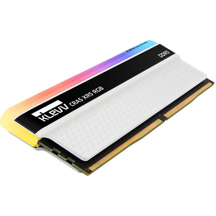 رم کلو مدل KLEVV CRAS XR5 RGB 32GB (DUAL) 6200MHz CL32 White