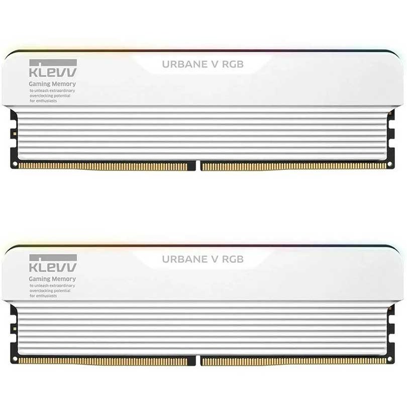 رم کلو مدل KLEVV URBANE V ARGB 32GB(DUAL) 6400MHz CL32 White