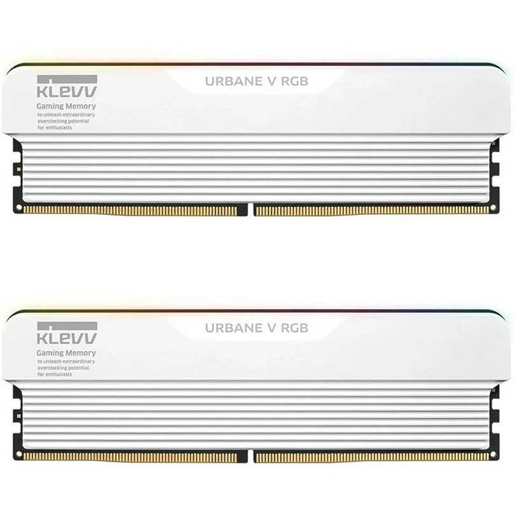 رم کلو مدل KLEVV URBANE V ARGB 32GB(DUAL) 6400MHz CL32 White