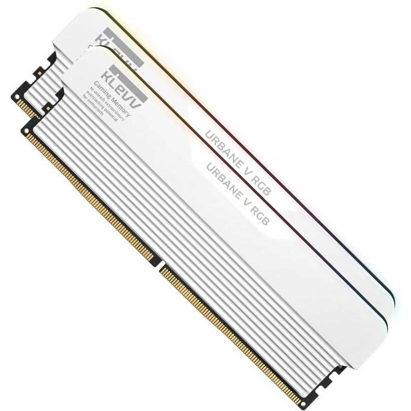 رم کلو مدل KLEVV URBANE V ARGB 32GB(DUAL) 6400MHz CL32 White