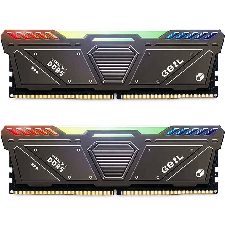 رم گیل مدل GEIL POLARIS RGB 32GB (DUAL) 5200Mhz CL42 BLACK