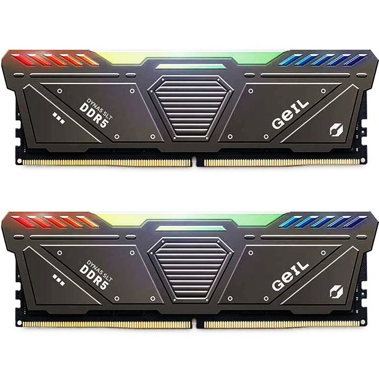 رم گیل مدل GEIL POLARIS RGB 32GB (DUAL) 5200Mhz CL42 BLACK